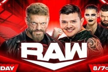 WWE RAW 12 de Septiembre 2022 Edge vs Dominik