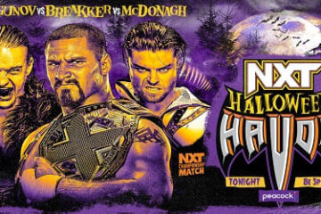 WWE NXT Haloween Havoc 2022 Resultados y Repeticion