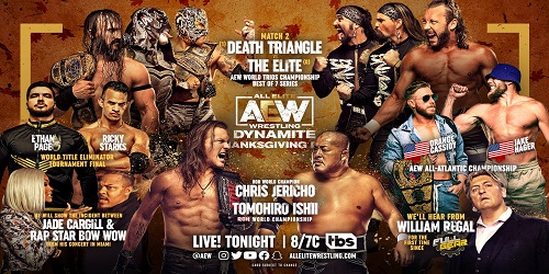 AEW Dynamite 23 Noviembre 2022 Repeticion