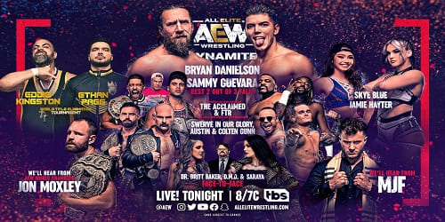 AEW Dynamite 9 de Noviembre 2022 Repeticion y Resultados