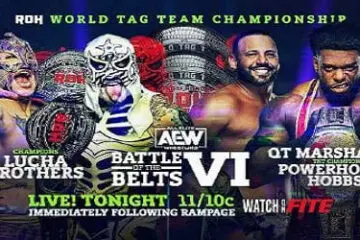 AEW Rampage y Batle of The Belts VI Repeticion