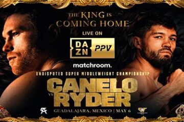 Canelo vs Ryder Repeticion y Resultados