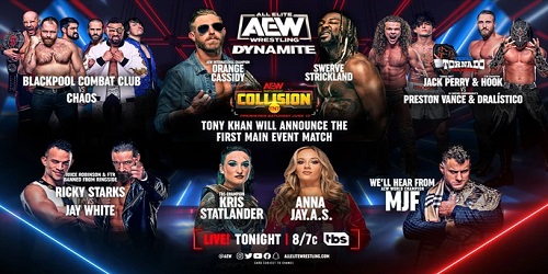 AEW Dynamite 7 de Junio 2023 Repeticion y Resultados