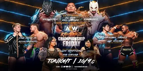 AEW Rampage 2 de Junio 2023 Repeticion y Resultados