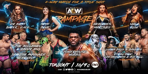 AEW Rampage 9 de Junio 2023 Repeticion y Resultados