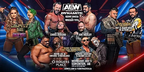 AEW Dynamite 5 de Julio 2023 Repeticion y Resultados