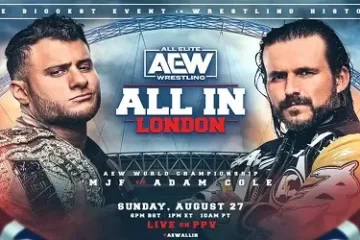 Ver AEW All In 2023 En vivo y Repeticion