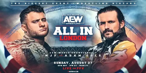 Ver AEW All In 2023 En vivo y Repeticion