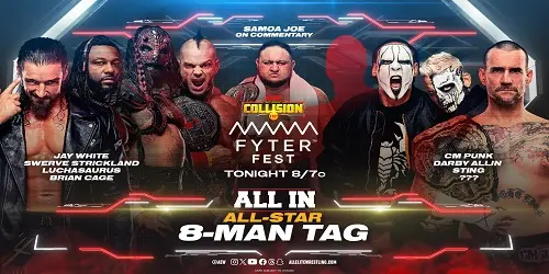 Ver AEW Collision 26 de Agosto 2023 En vivo y Repeticion