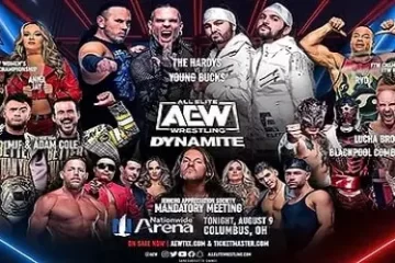 Ver AEW Dynamite 9 de Agosto 2023 Repeticion En vivo y Repeticion