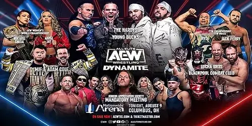 Ver AEW Dynamite 9 de Agosto 2023 Repeticion En vivo y Repeticion