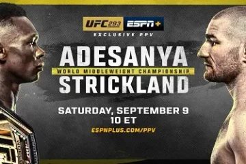 Ver UFC 293 En vivo y Repeticion