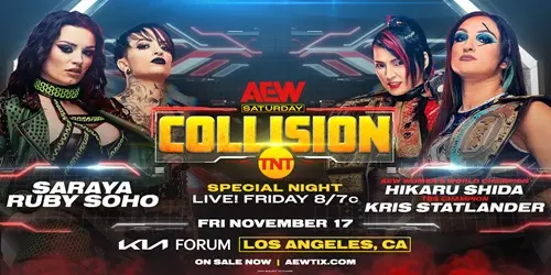 AEW Collision 17 de Noviembre 2023 En Vivo y Repeticion