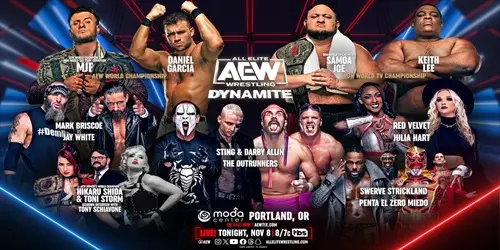 AEW Dynamite 8 de Noviembre 2023 En Vivo y Repeticion