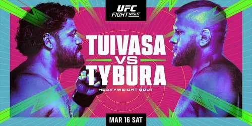 Ver UFC Fight Night 16 Marzo 2024 Tuivasa vs Tybura En Vivo Repeticion Online